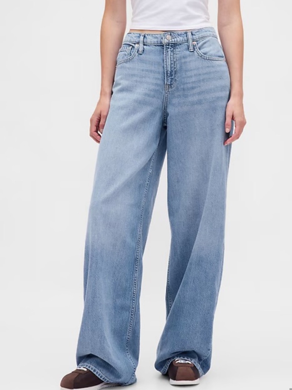GAP Wide-Leg Baggy Jeans - 4 / 27 Tall